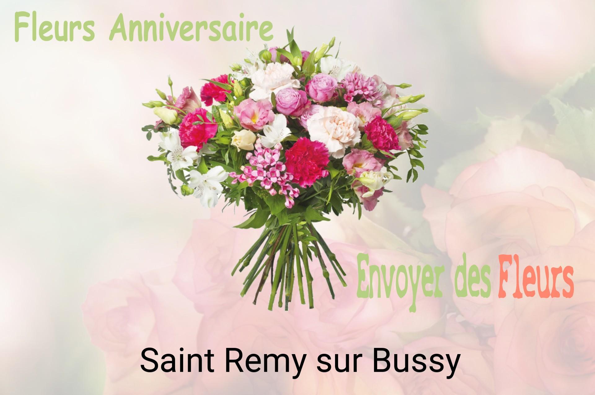 Bouquet de fleurs d’anniversaire livré à Saint-Remy-sur-Bussy